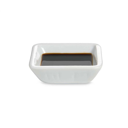 Harold Import Soy Sauce Square Dish White 781723020222 Kitchen Accessories CDA Gourmet asian 1