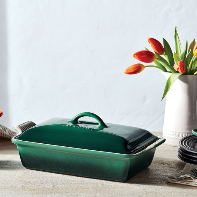 Le Creuset Heritage Rectangular Casserole Covered 630870283328 Bakeware CDA Gourmet bakeware Le Creuset 3