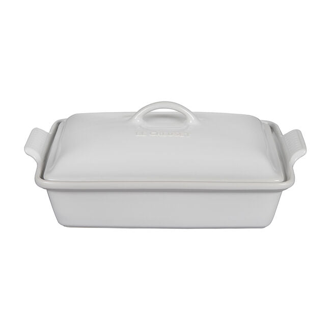 Le Creuset Heritage Rectangular Casserole Covered 630870174510 Bakeware CDA Gourmet bakeware Le Creuset 8