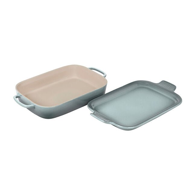 Le Creuset Rectangular Dish with Platter 630870198561 Bakeware CDA Gourmet bakeware Le Creuset 8