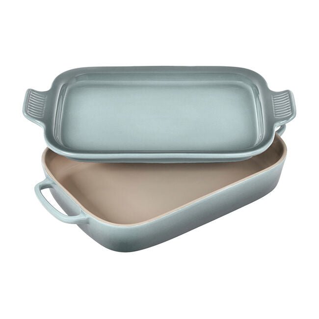 Le Creuset Rectangular Dish with Platter 630870288897 Bakeware CDA Gourmet bakeware Le Creuset 9