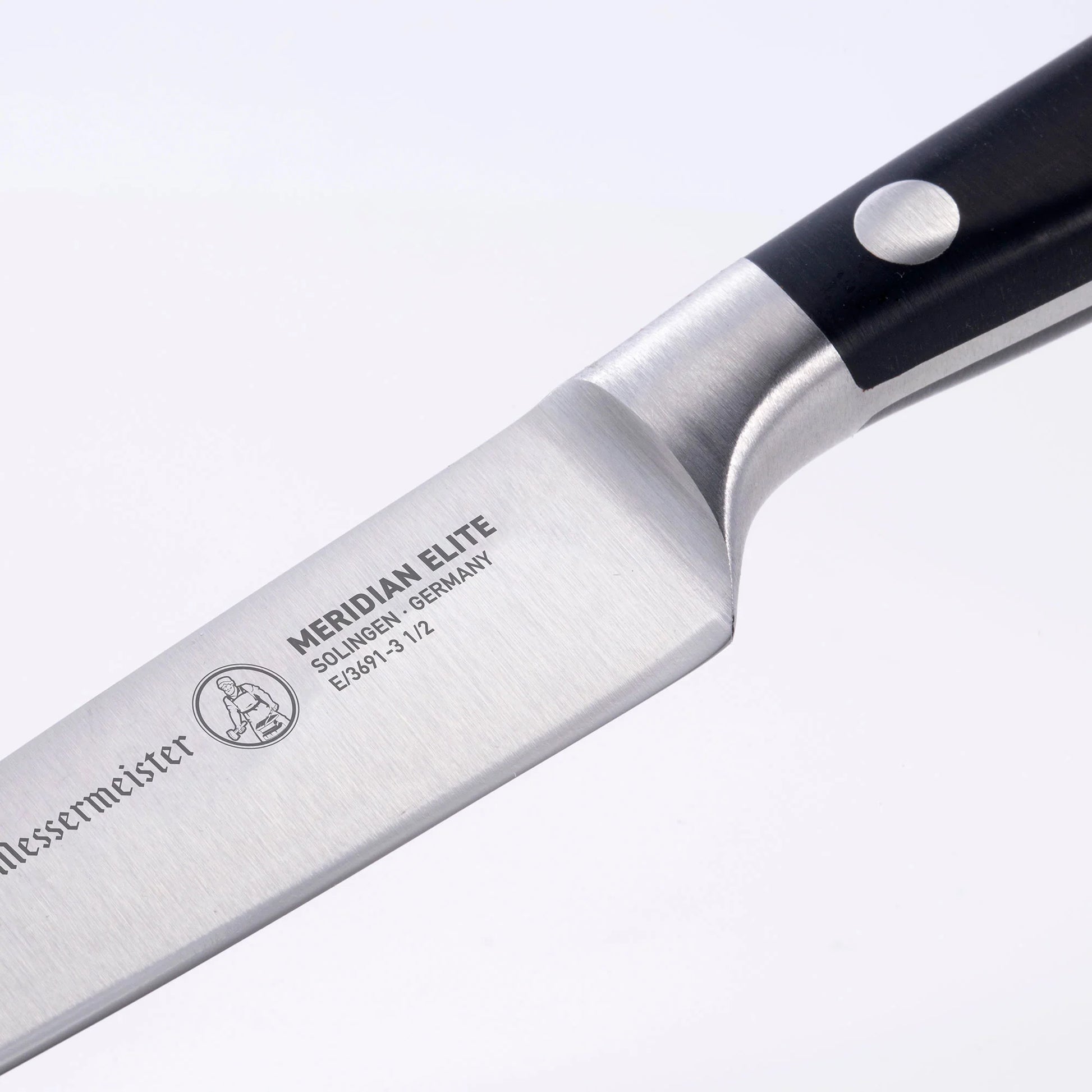 Messermeister Meridian Elite Spear Point Paring Knife - 3.5 Inch 098872369134 Cutlery CDA Gourmet Elite knife 2