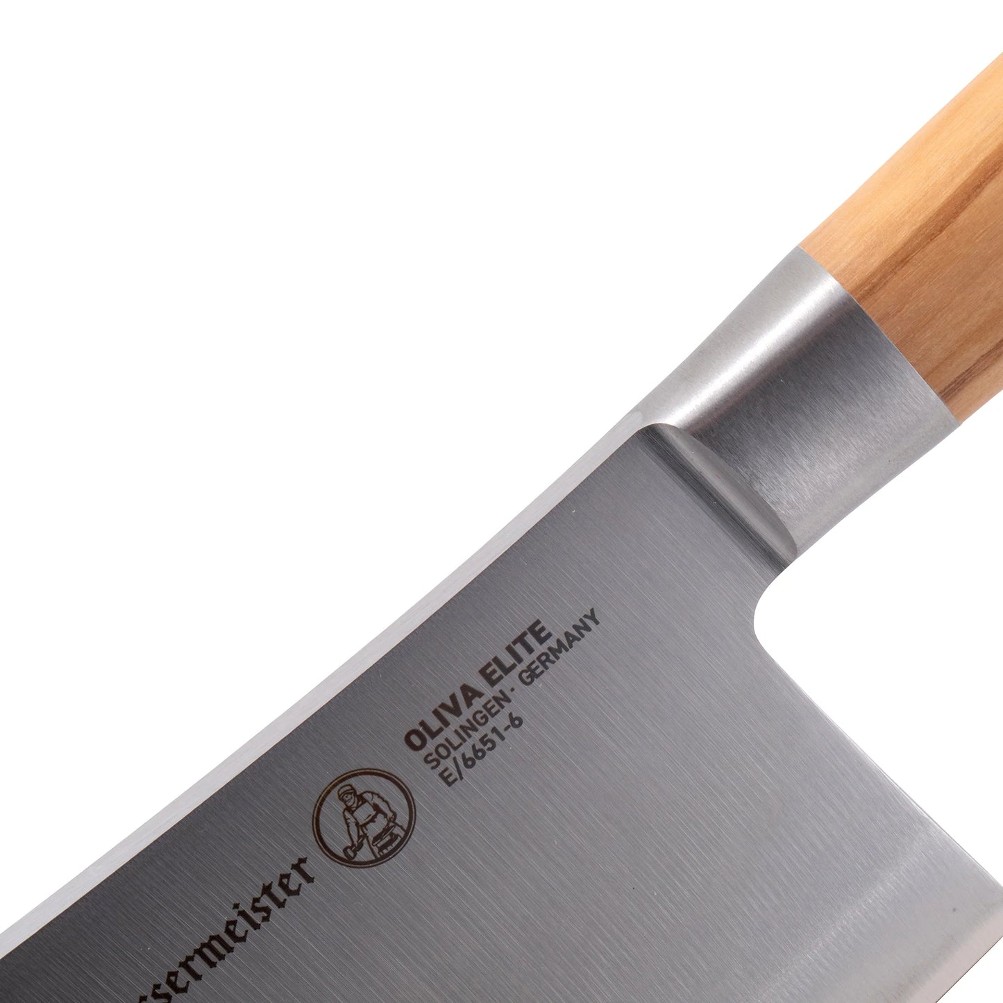 Messermeister Oliva Elite 6 Inch Heavy Cleaver 098872665168 Cutlery CDA Gourmet Cleaver Elite 2