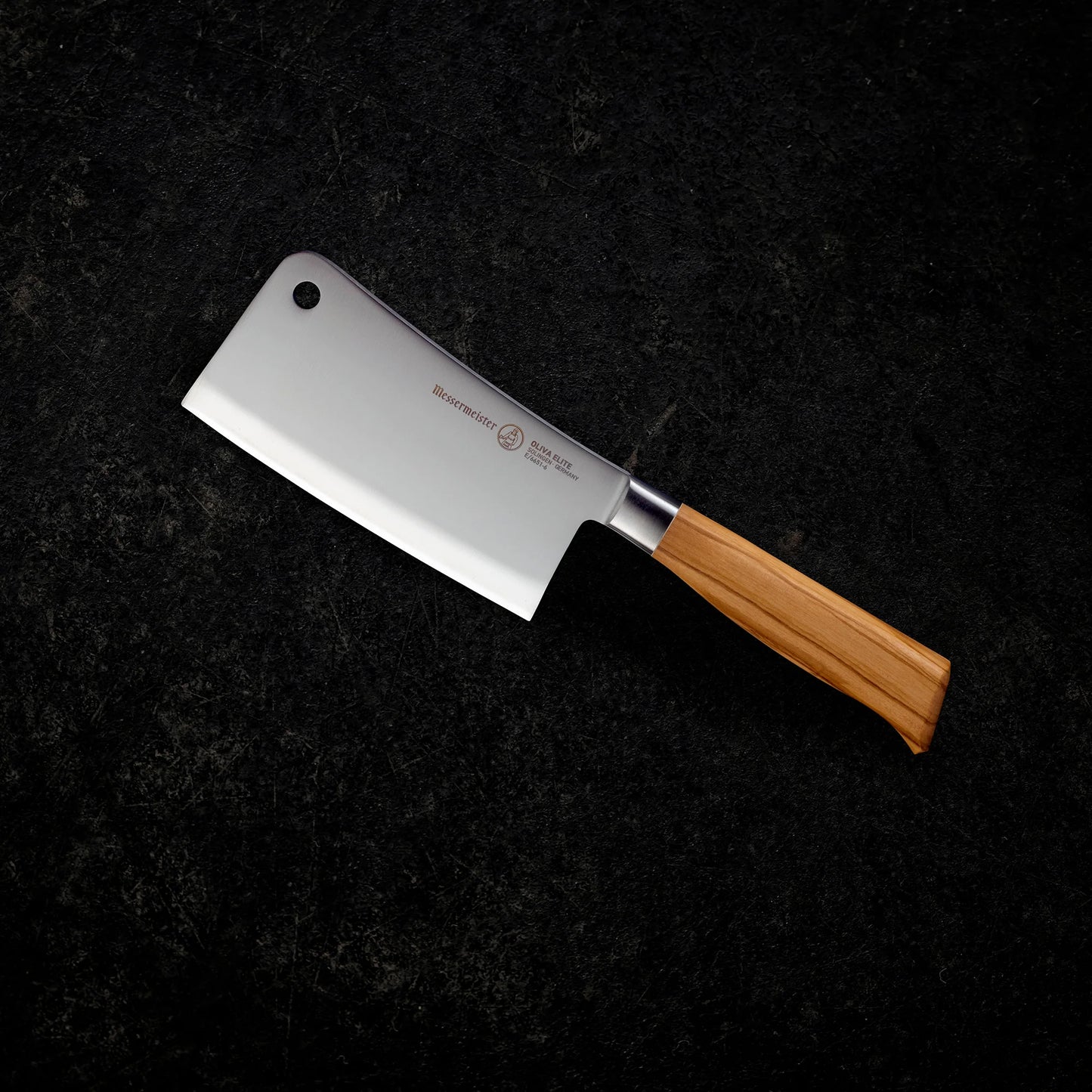 Messermeister Oliva Elite 6 Inch Heavy Cleaver 098872665168 Cutlery CDA Gourmet Cleaver Elite 4