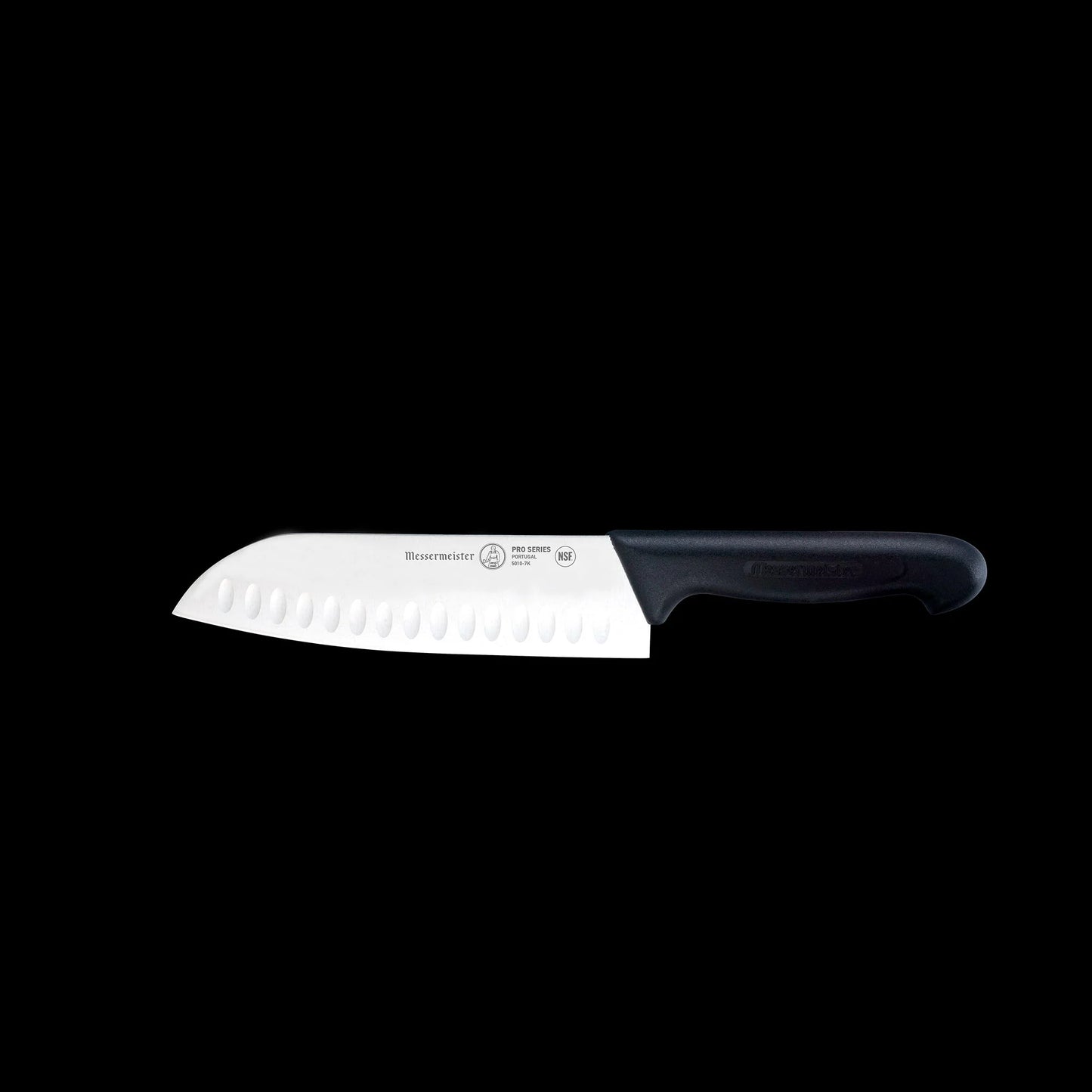 Messermeister Pro Series 7 Inch Kullens Santoku Knife 098872501077 Cutlery CDA Gourmet knife Kullens 4