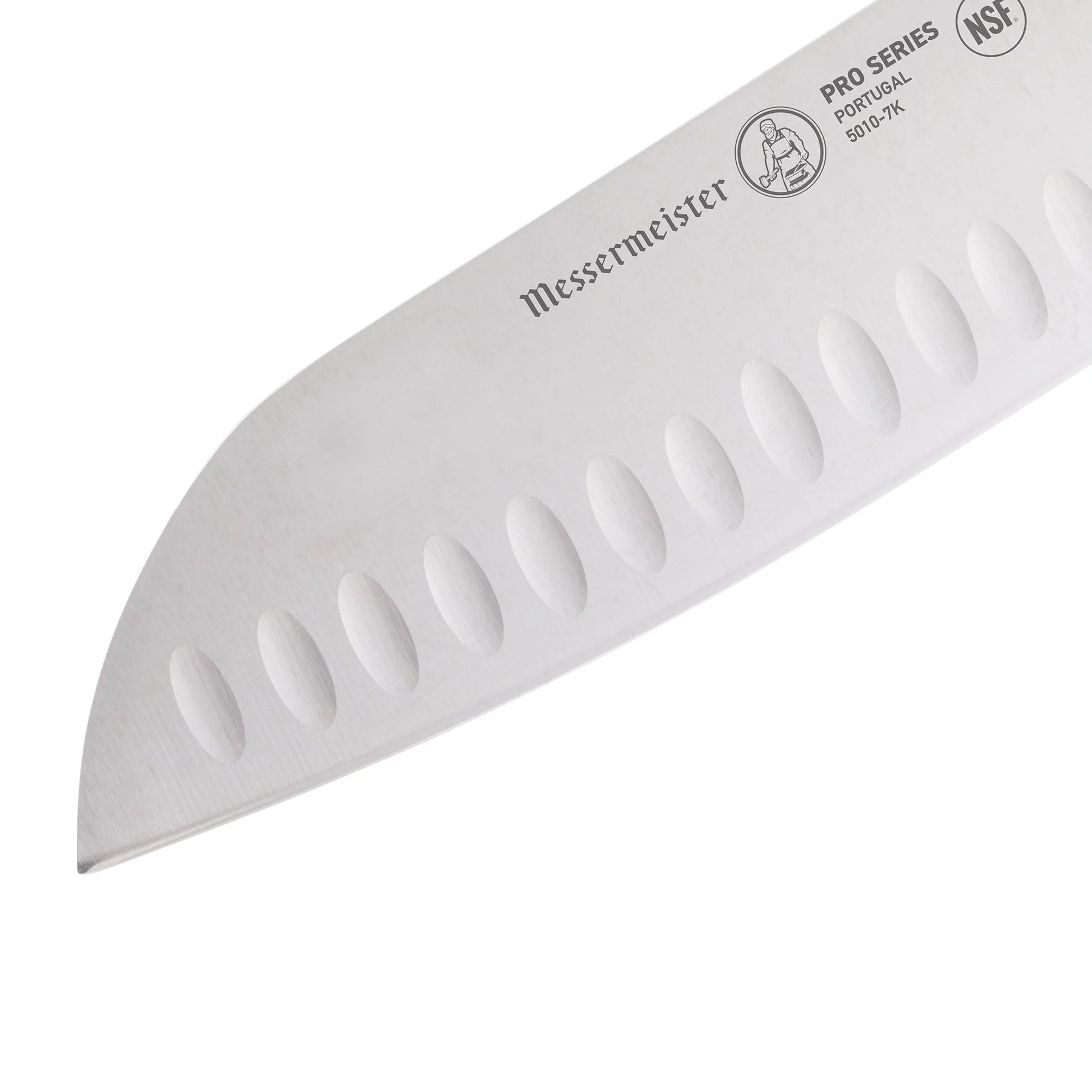 Messermeister Pro Series 7 Inch Kullens Santoku Knife 098872501077 Cutlery CDA Gourmet knife Kullens 3