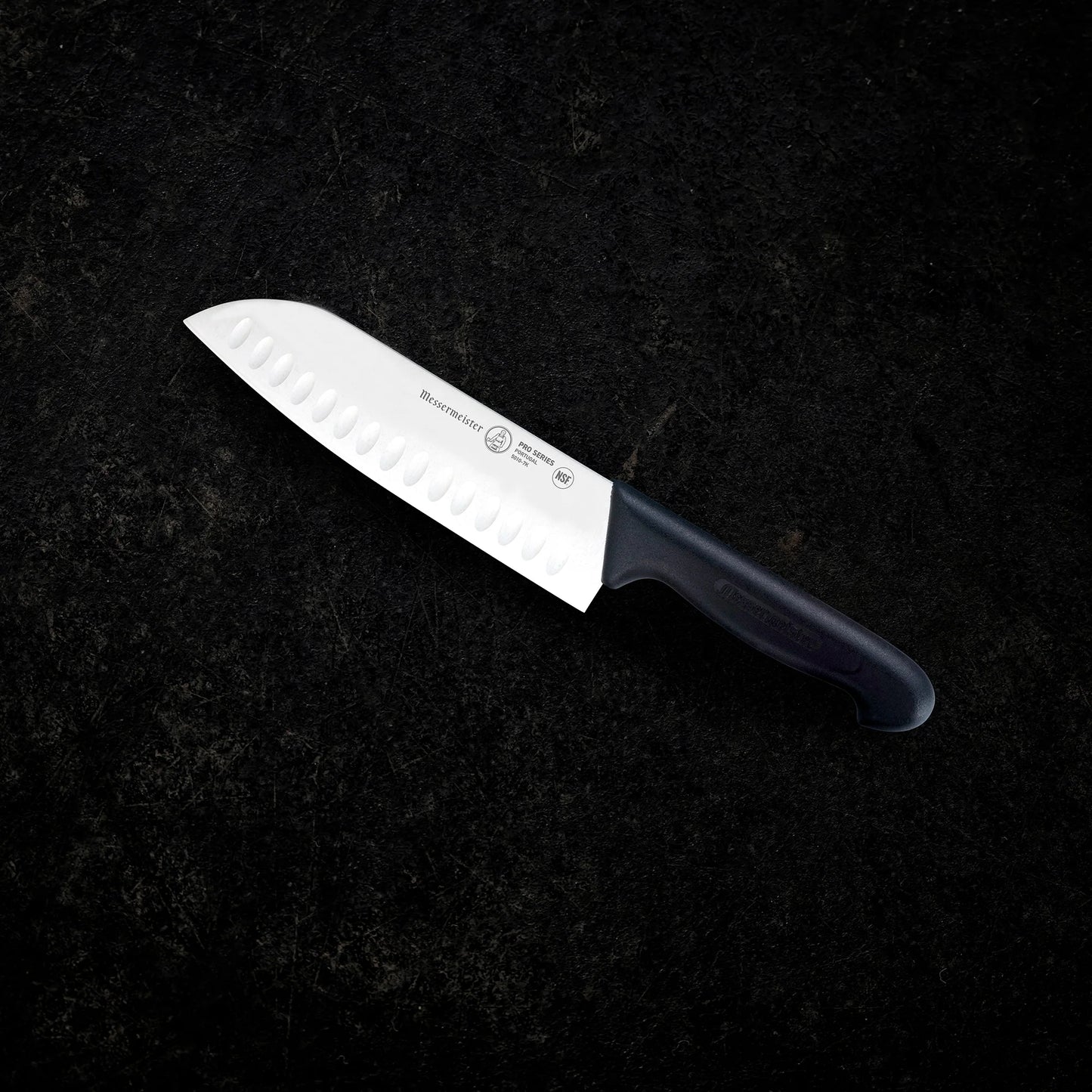 Messermeister Pro Series 7 Inch Kullens Santoku Knife 098872501077 Cutlery CDA Gourmet knife Kullens 5