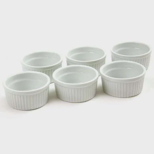 Norpro Ramekin 4oz White 028901202613 Bakeware CDA Gourmet bakeware 1