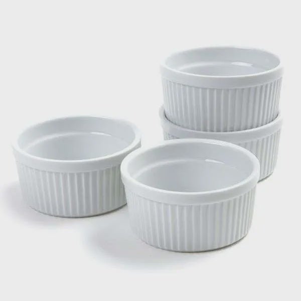 Norpro Ramekin 8oz White 028901002602 Bakeware CDA Gourmet bakeware 1