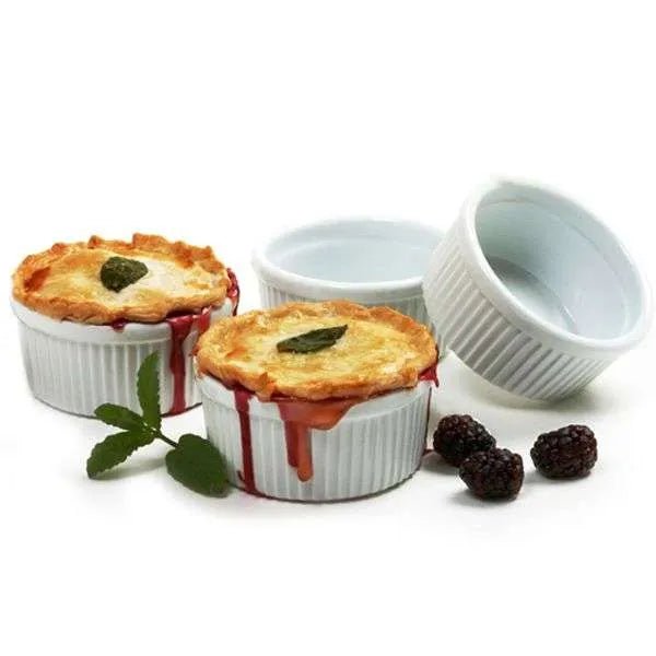 Norpro Ramekin 8oz White 028901002602 Bakeware CDA Gourmet bakeware 3