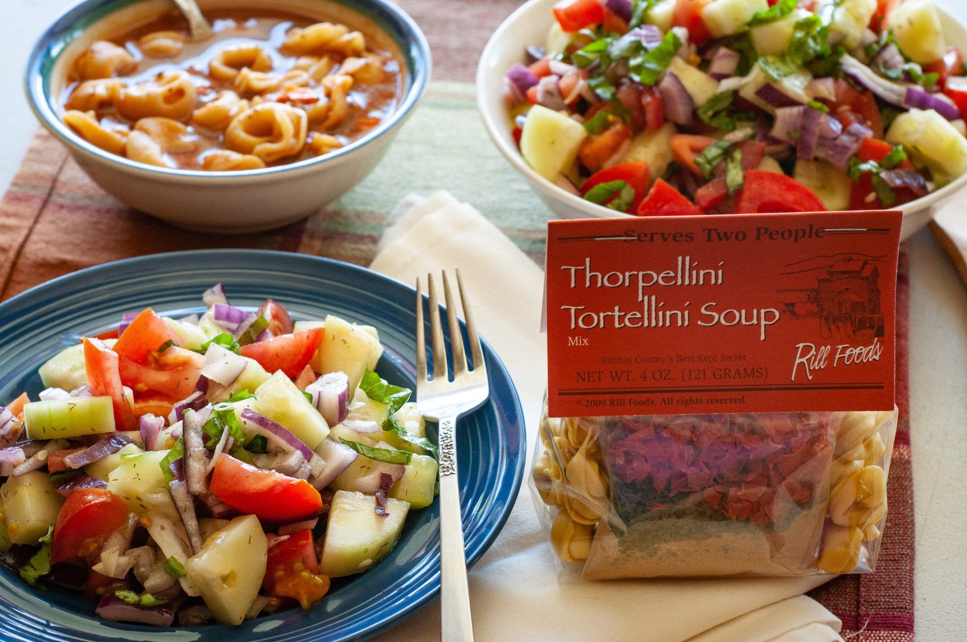 Rill Foods Thorpellini Tortellini - Family Size 813927000233 Gourmet Foods CDA Gourmet soup 2