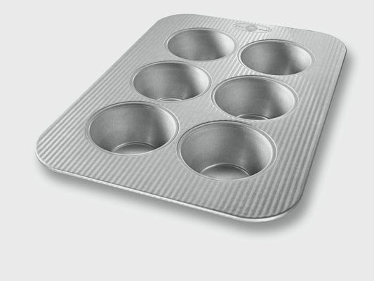 USA Pan Muffin Pan Texas 6 Cup 894892001210 Bakeware CDA Gourmet bakeware muffin 1