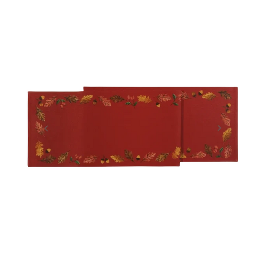 Oak and Acorn Table Runner