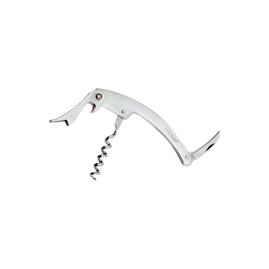 Krona Stainless Steel Ultimate Waiter's Corkscrew with Knife