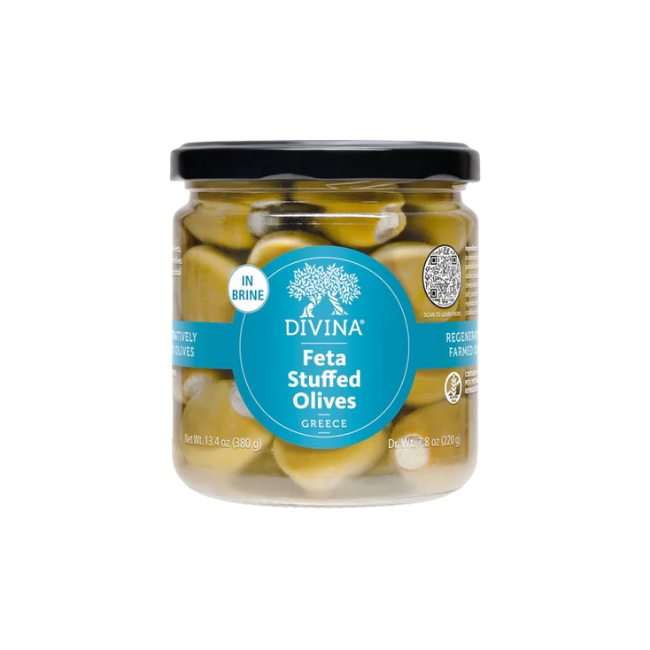 Feta Stuffed Olives