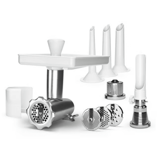 Ankarsrum Mincer Complete Package 7350061089838 Electrics CDA Gourmet ankarsrum complete 1