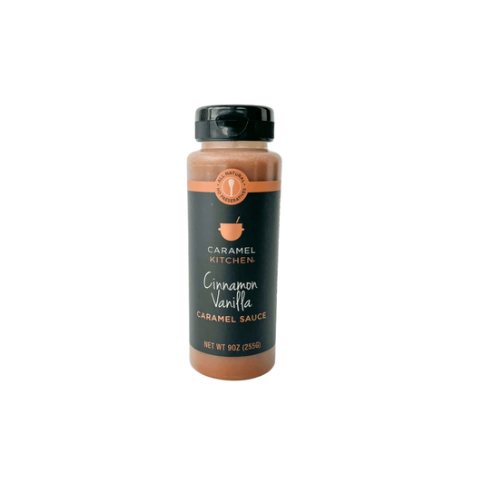Caramel kitchen Cinnamon Vanilla Caramel Sauce 850013347025 Gourmet Foods CDA Gourmet Caramel Caramel Kitchen 1