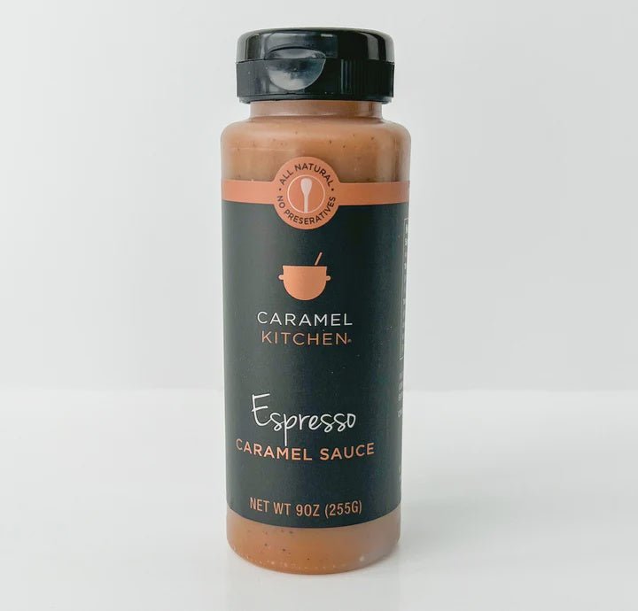 Caramel kitchen Espresso Caramel Sauce 850013347056 Gourmet Foods CDA Gourmet Caramel Caramel Kitchen 1