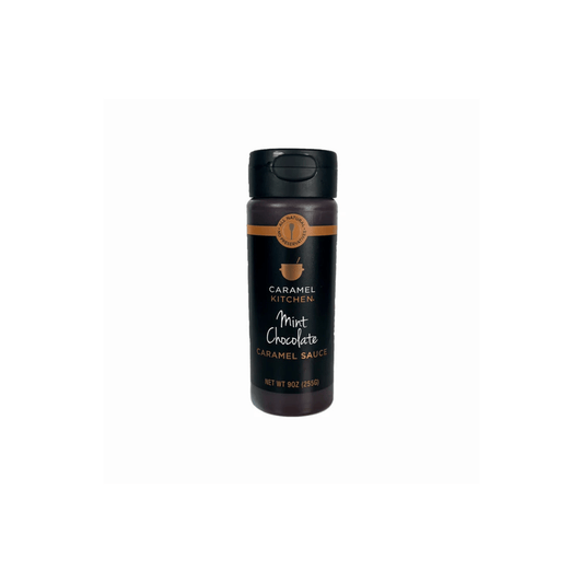 Caramel kitchen Mint Chocolate Caramel Sauce 850013347216 Gourmet Foods CDA Gourmet and Dips Carmie's Kitchen 1