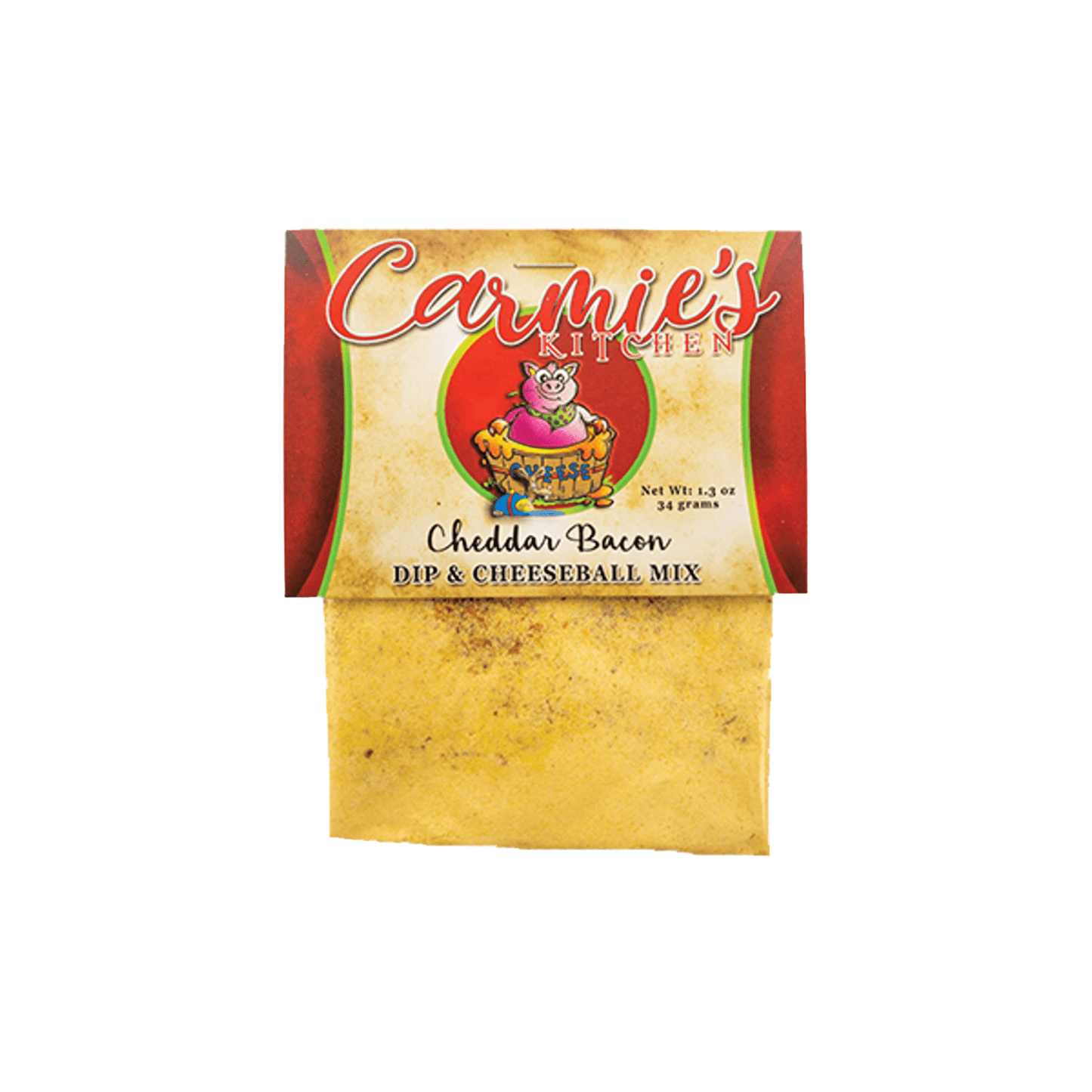 Carmies Kitchen Cheddar Bacon Dip Mix 729726100312 Gourmet Foods CDA Gourmet champagne Garlic 1