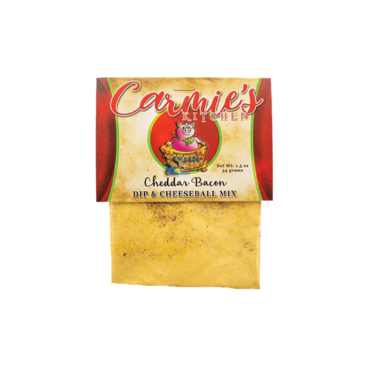 Carmies Kitchen Cheddar Bacon Dip Mix 729726100312 Gourmet Foods CDA Gourmet champagne Garlic 1