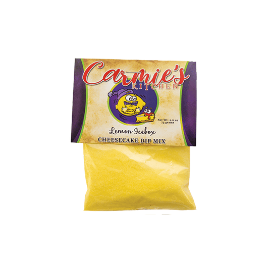Carmie's Kitchen Lemon Icebox Pie Cheesecake Dip 729726900479 Gourmet Foods CDA Gourmet Hot Wasabi Pantry and Seasoning 1