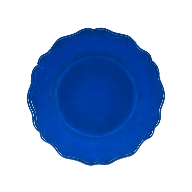 Certified International Indigo Blue Melanie Dinner Plate 730384316717 Melamine Tableware CDA Gourmet Blue Certified International 1