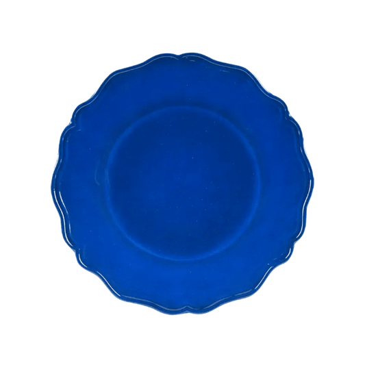 Certified International Indigo Blue Melanie Dinner Plate 730384316717 Melamine Tableware CDA Gourmet Blue Certified International 1