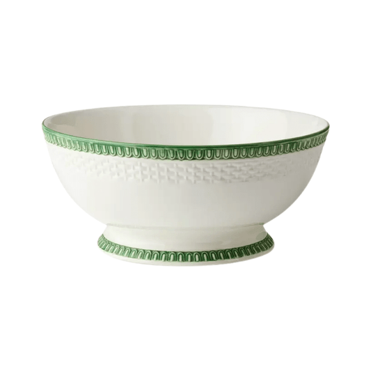 Certified International Le Jardin Embossed Rattan Deep Bowl 730384380695 Ceramic Tableware CDA Gourmet Bowl Certified International 1