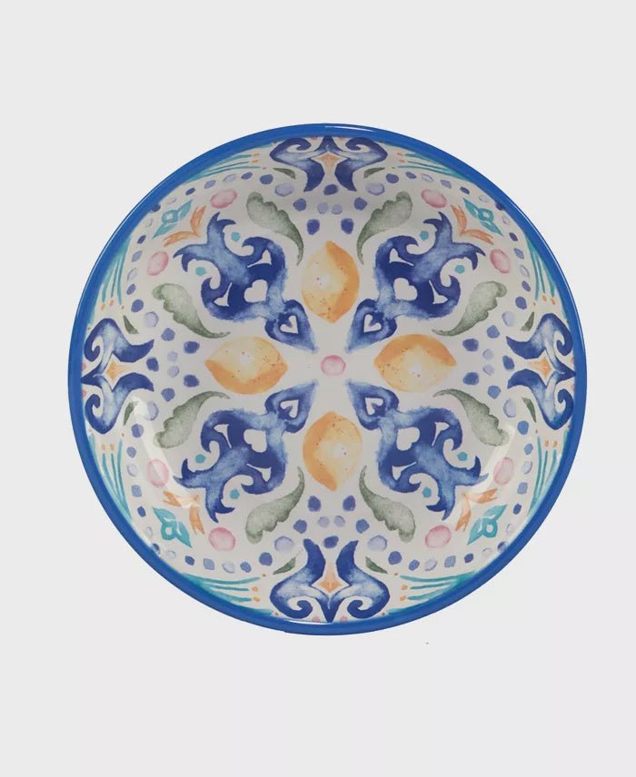 Certified International Lemonade Pasta Bowl 730384291595 Ceramic Tableware CDA Gourmet Bowl Certified International 1