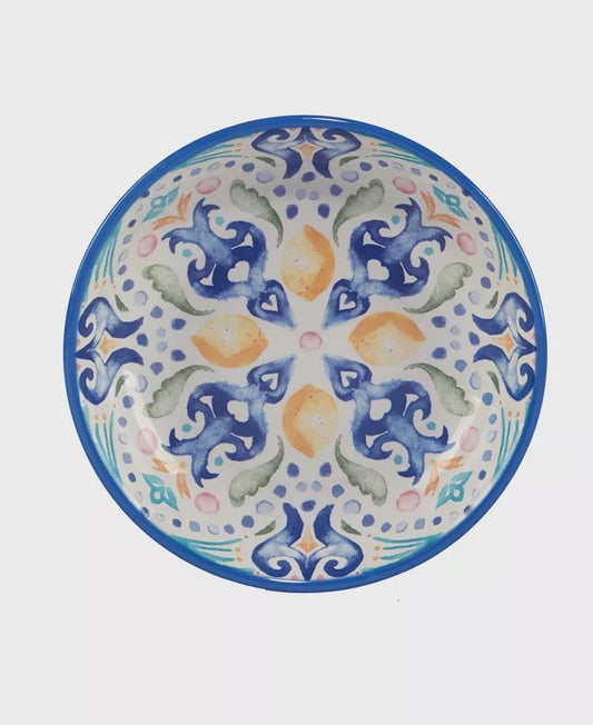 Certified International Lemonade Pasta Bowl 730384291595 Ceramic Tableware CDA Gourmet Bowl Certified International 1