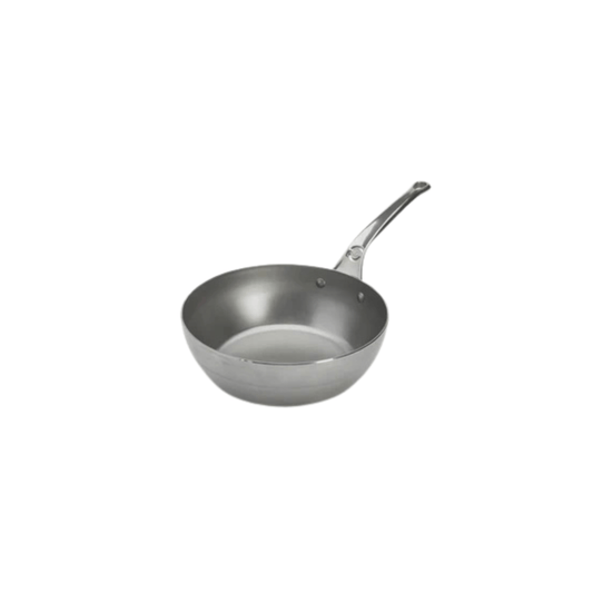 de Buyer Mineral B Pro Carbon Steel Country Fry Pan - 9.5 Inch 3011245684242 Cookware CDA Gourmet Carbon Steel Cast Steel 1