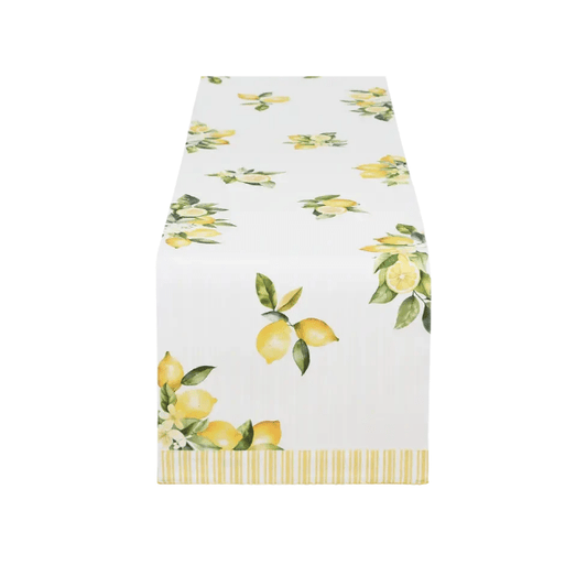 Design Imports Lemon Grove Printed Table runner 738215579195 Textiles CDA Gourmet design imports grove 1