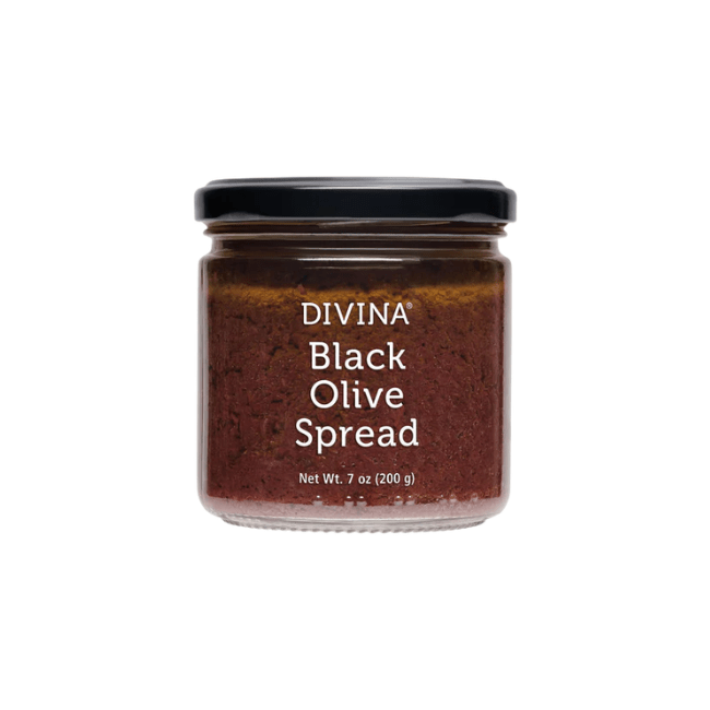 Divina Black Olive Spread 631723203845 Gourmet Foods CDA Gourmet Black Divina 1