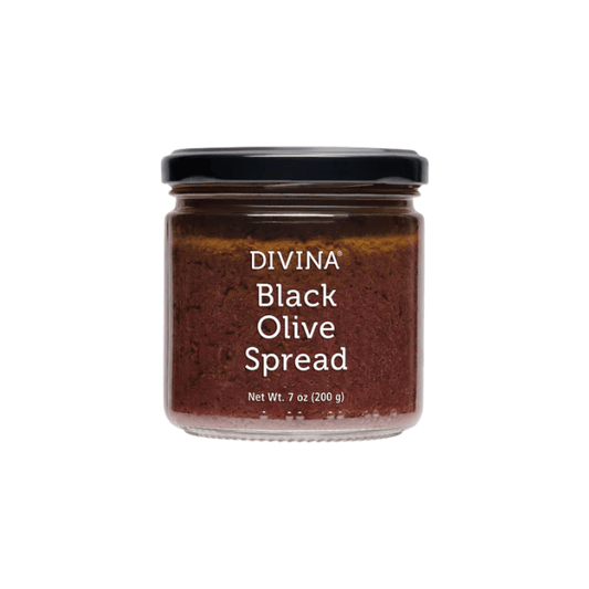 Divina Black Olive Spread 631723203845 Gourmet Foods CDA Gourmet Black Divina 1