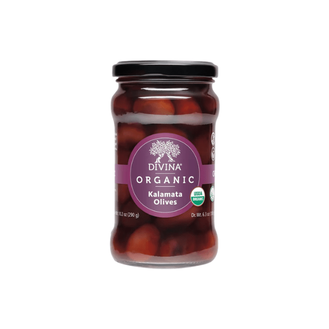 Divina Organic Kalamata Olives 631723202619 Gourmet Foods CDA Gourmet Divina Kalamata 1