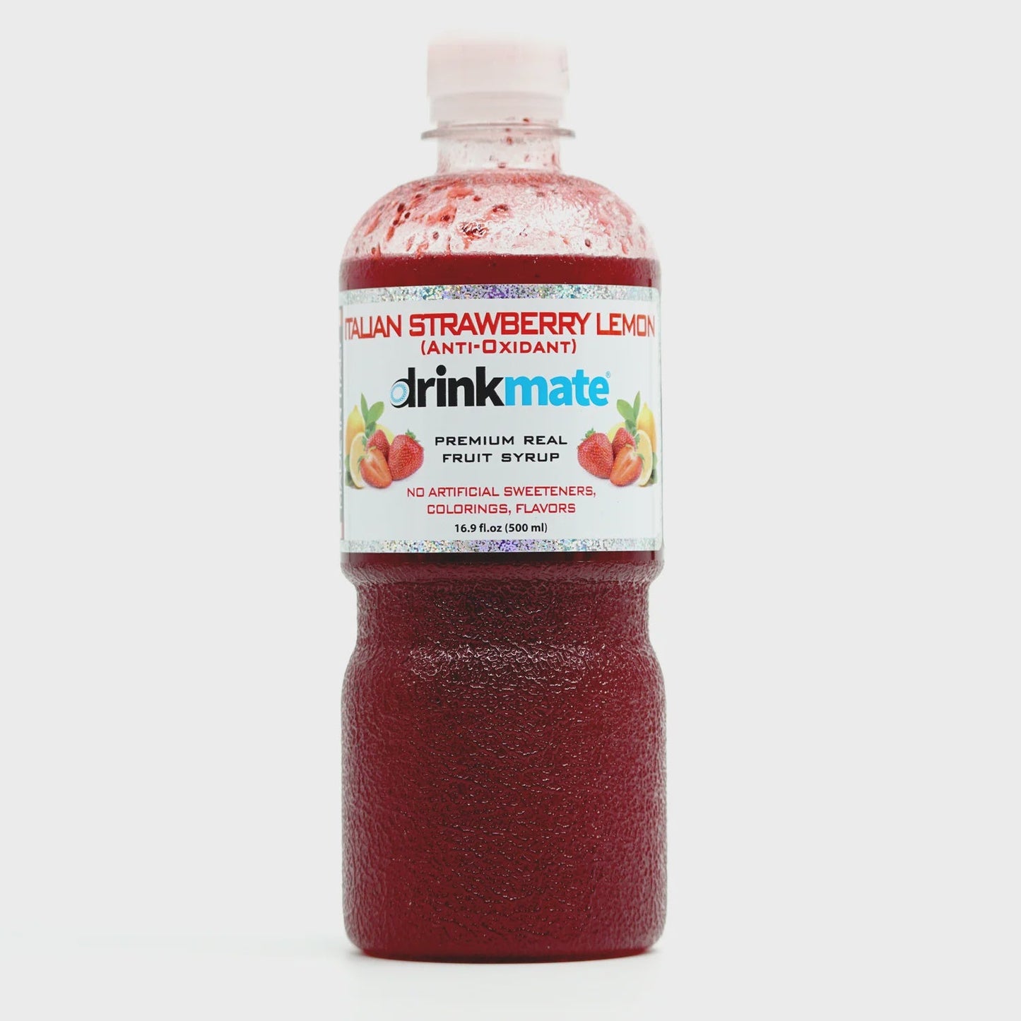 drinkmate Strawberry Lemon Premium Italian Syrup 0850003006031 Beverage CDA Gourmet beverage drinkmate 1