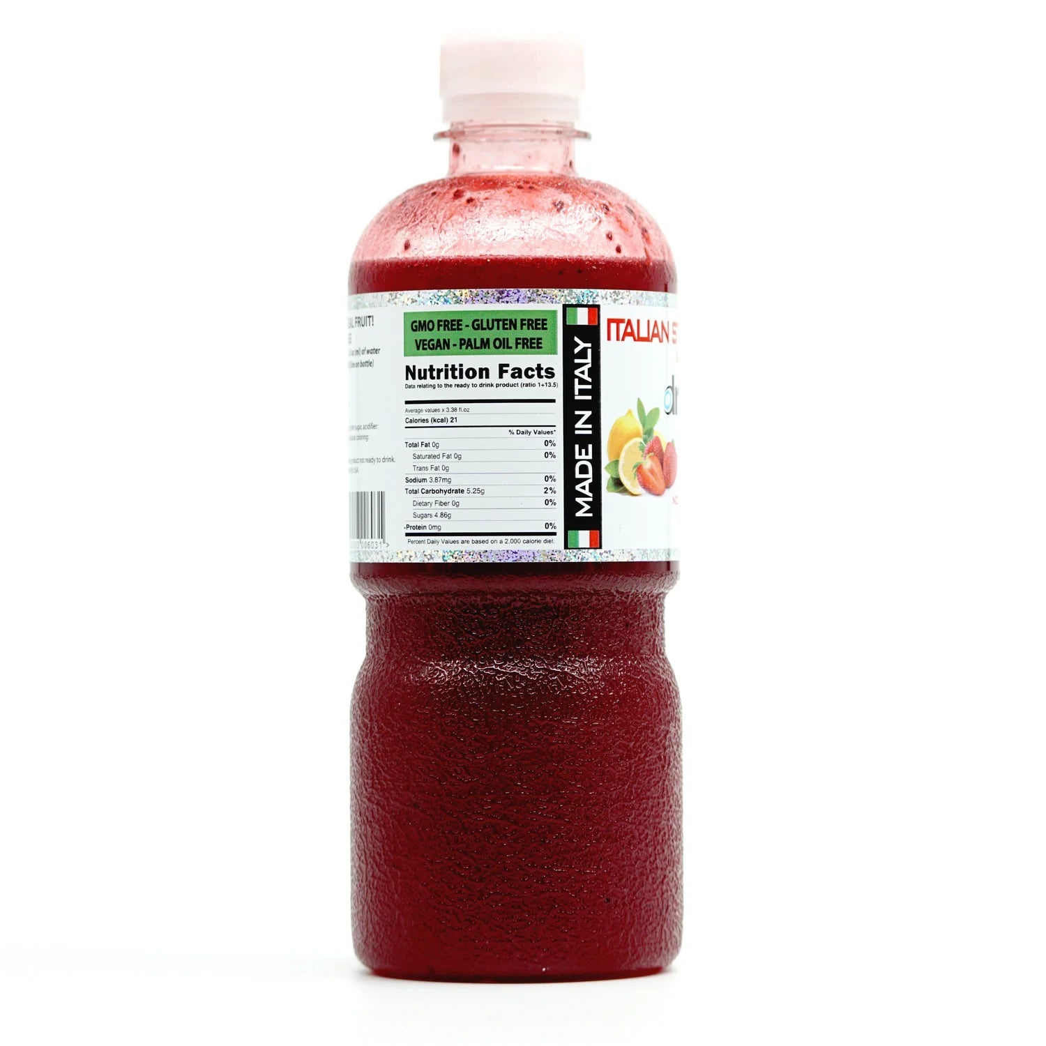 drinkmate Strawberry Lemon Premium Italian Syrup 0850003006031 Beverage CDA Gourmet beverage drinkmate 3