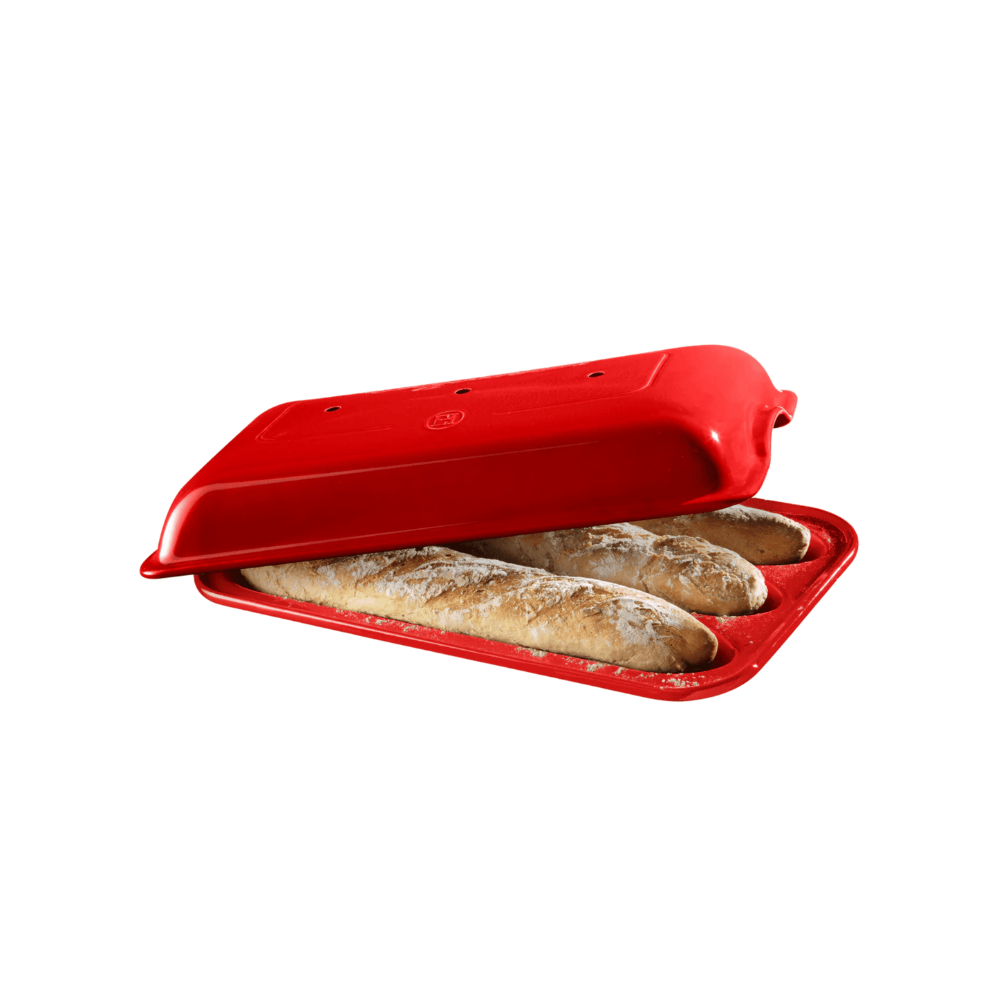 Emile Henry Baguette Baker 11450 Ceramic Bakeware CDA Gourmet Baguette Baker 2