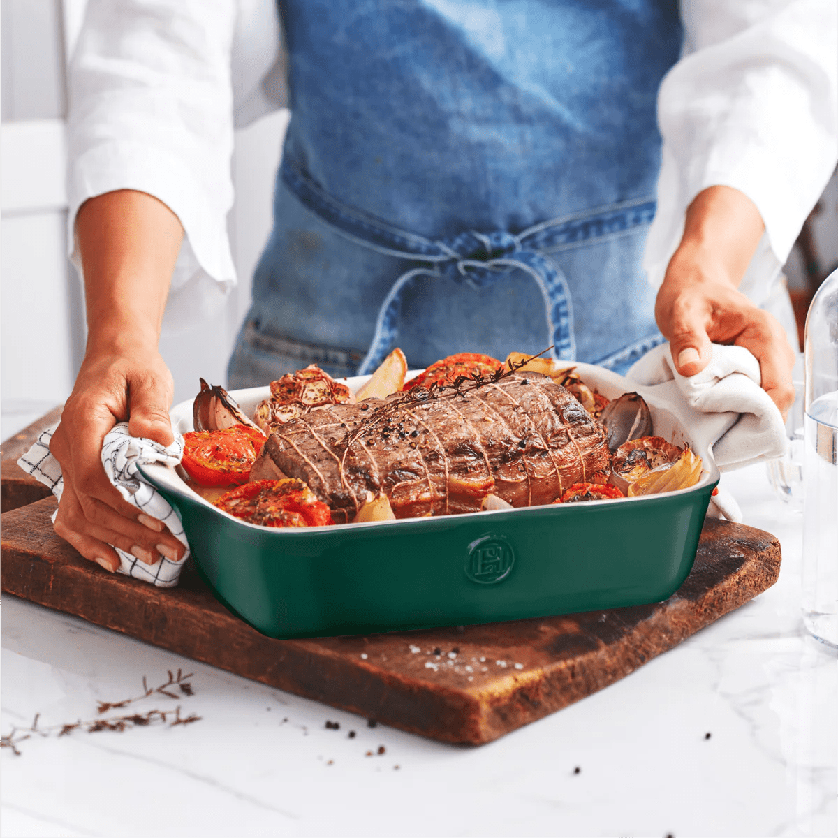 Emile Henry Modern Classics Medium Rectangular Baker 11512 Bakeware CDA Gourmet Baker Classics 6