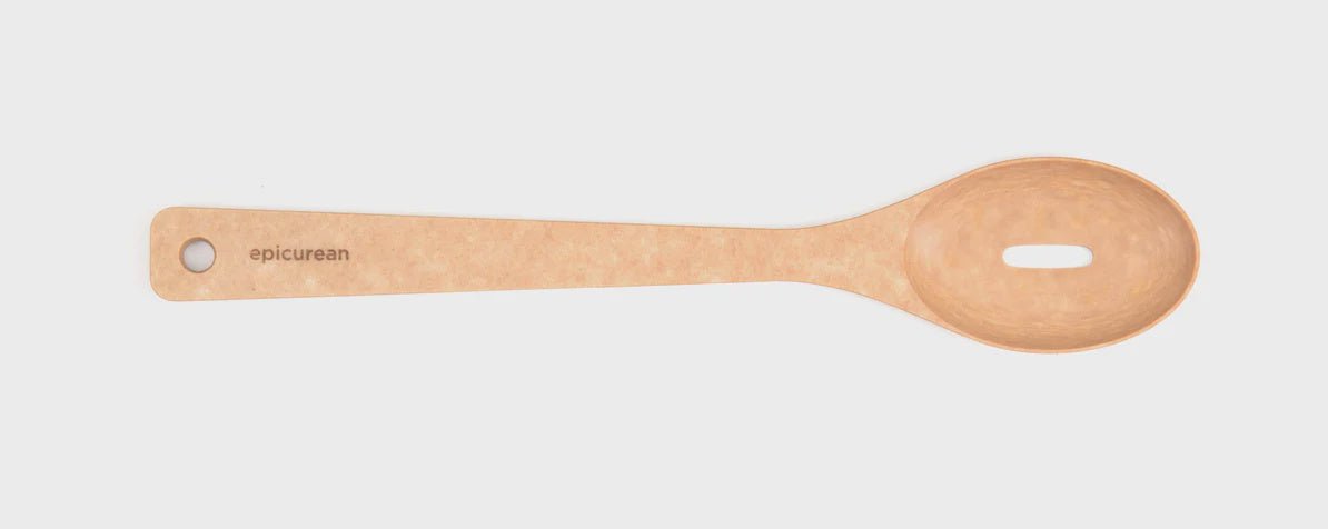 Epicurean Chef Series Medium Slotted Spoon Nat 13" 844809004469 Kitchen Tools CDA Gourmet Chef Series Composite Wood 1