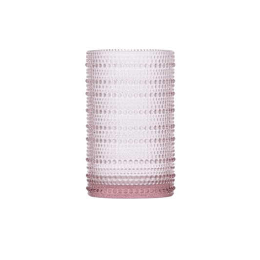 Fortessa Jupiter Pink Glass 13oz 646292273823 glassware CDA Gourmet Fortessa glass 1