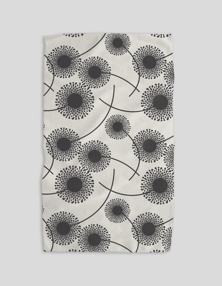 Geometry "Fully Bloomed" Kitchen Tea Towel 840392704953 Towels CDA Gourmet Fully Bloomed Geometry 1