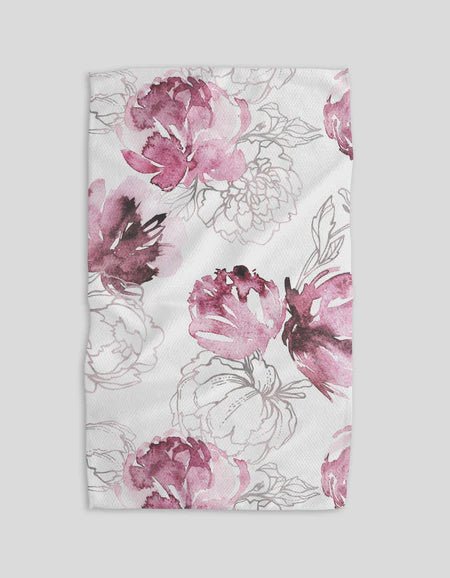 Geometry "Pretty In Pink" Kitchen Tea Towel 10195 Towels CDA Gourmet Geometry Kitchen 1