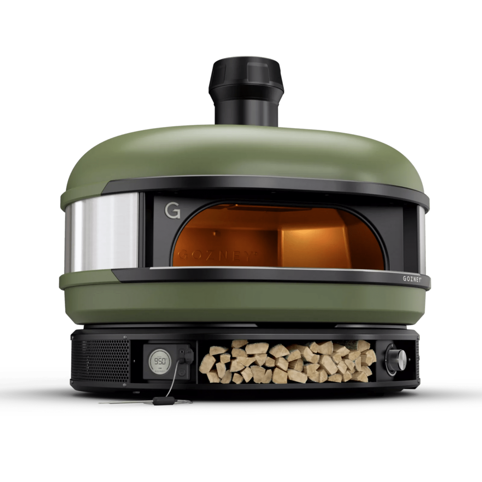 Gozney Dome Pizza Oven - Olive Green 5056591600384 PIZZA CDA Gourmet Dual Fuel Gozney 3