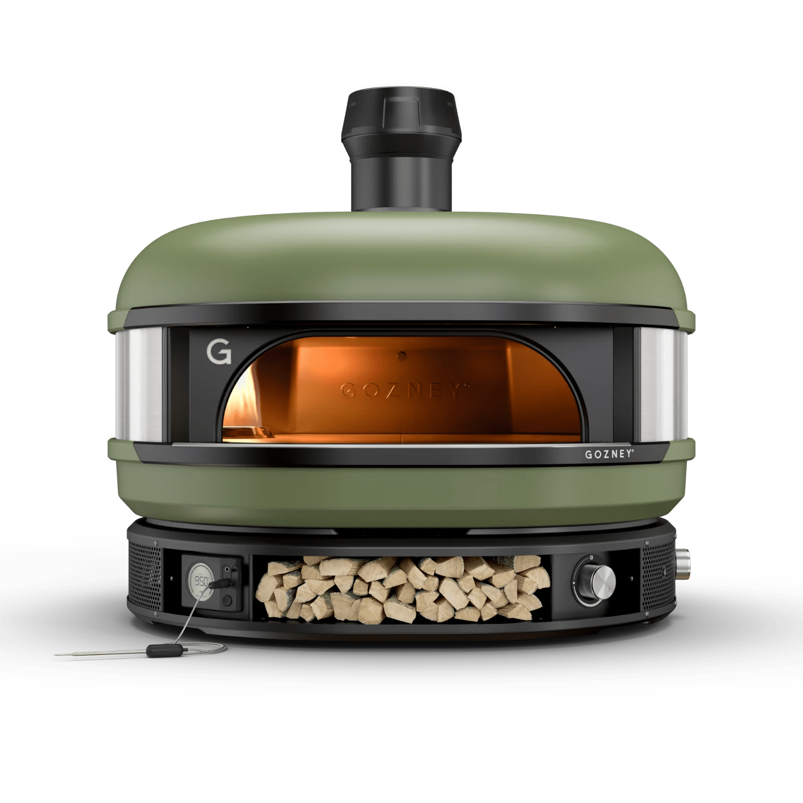 Gozney Dome Pizza Oven - Olive Green 5056591600384 PIZZA CDA Gourmet Dual Fuel Gozney 2