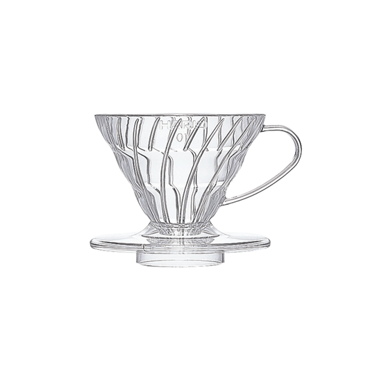 Hario Plastic Dripper - V60 02 Clear 4977642730465 Coffee CDA Gourmet Gadgets and Utensils Hario 1