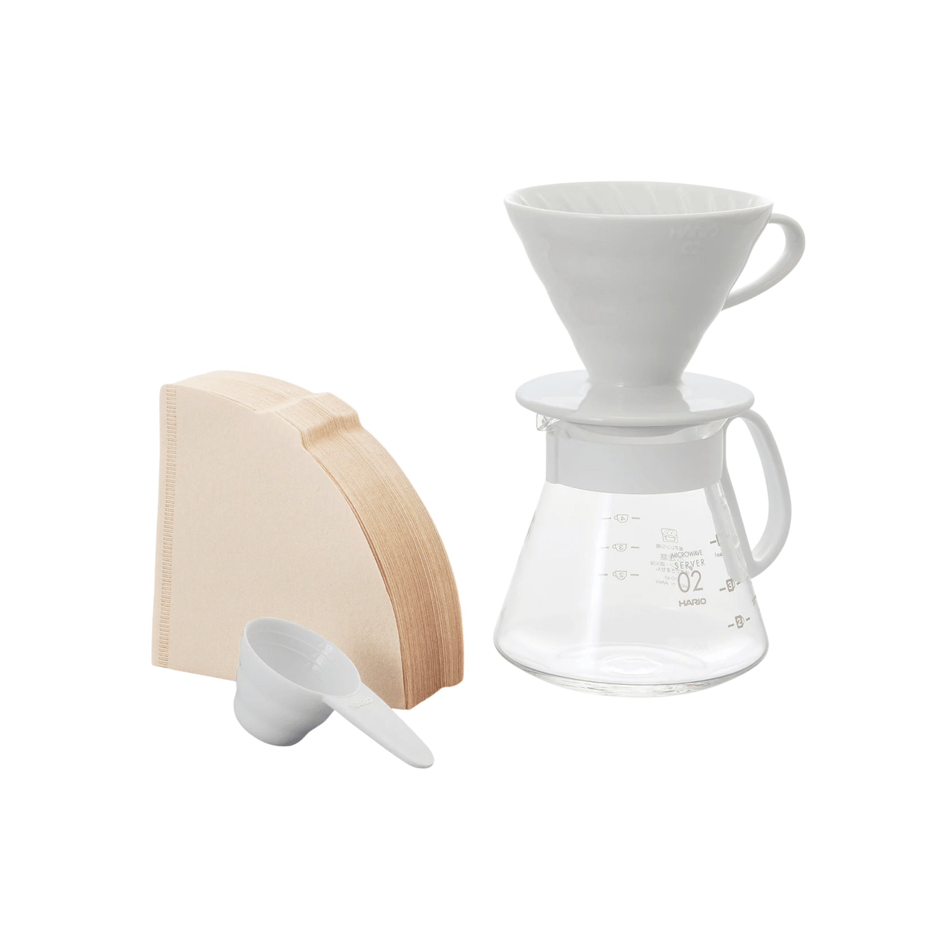 Hario V60 Ceramic Dripper 02 Set 4977642020290 Coffee CDA Gourmet Ceramic Dripper 1