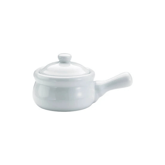 Harold Import Onion Soup Crock with Lid - Porcelain 781723980557 Kitchen Tools CDA Gourmet soup 1