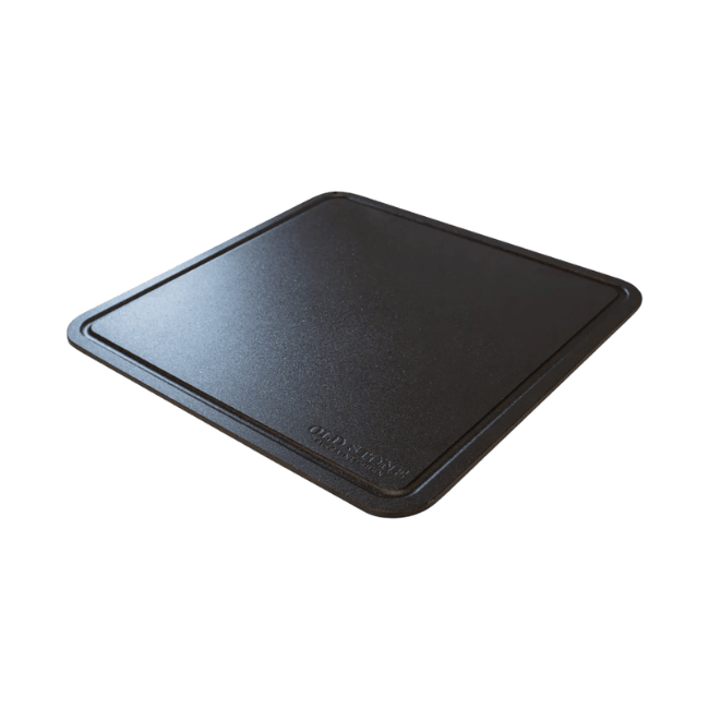 Kitchen Supply Old Stone Pizza Steel with Moat - 14 Inch 048002000062 PIZZA CDA Gourmet Kitchen Supply Moat 1